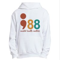 988 Mental Health Matters Retro Urban Pullover Hoodie