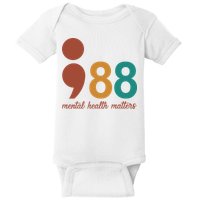988 Mental Health Matters Retro Baby Bodysuit