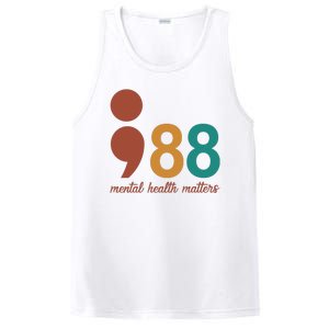 988 Mental Health Matters Retro PosiCharge Competitor Tank