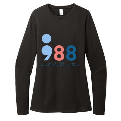 988 Mental Health Matters Suicide Prevention Awareness Womens CVC Long Sleeve Shirt