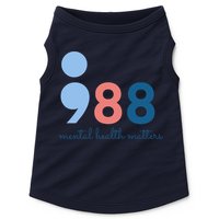 988 Mental Health Matters Suicide Prevention Awareness Doggie Tank
