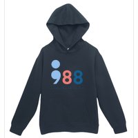 988 Mental Health Matters Suicide Prevention Awareness Urban Pullover Hoodie