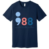 988 Mental Health Matters Suicide Prevention Awareness Premium T-Shirt