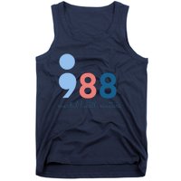 988 Mental Health Matters Suicide Prevention Awareness Tank Top