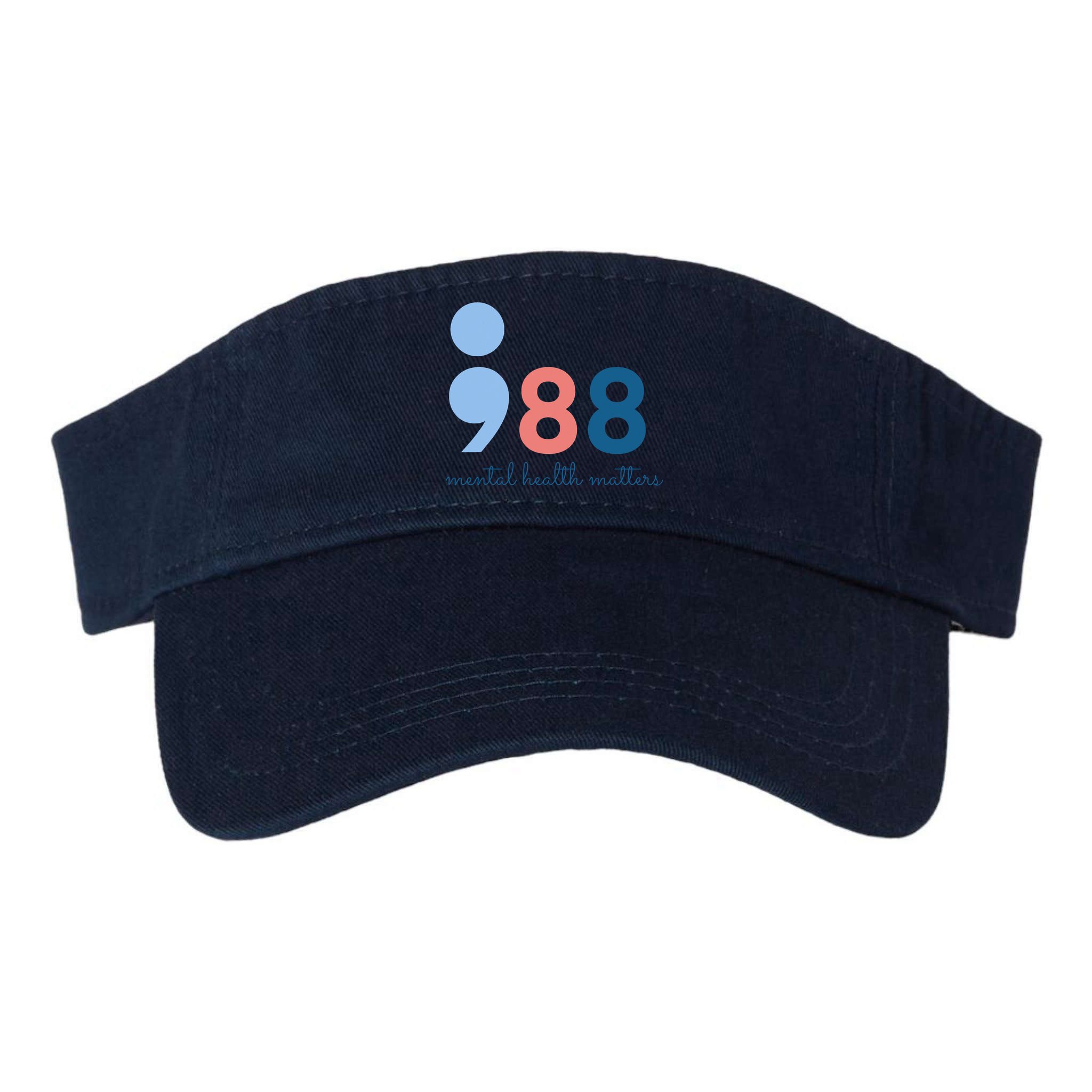 988 Mental Health Matters Suicide Prevention Awareness Visor
