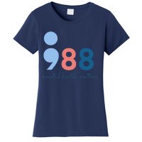 988 Mental Health Matters Suicide Prevention Awareness Women's T-Shirt