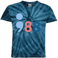 988 Mental Health Matters Suicide Prevention Awareness Kids Tie-Dye T-Shirt