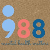 988 Mental Health Matters Suicide Prevention Awareness Cotton Canvas Backpack