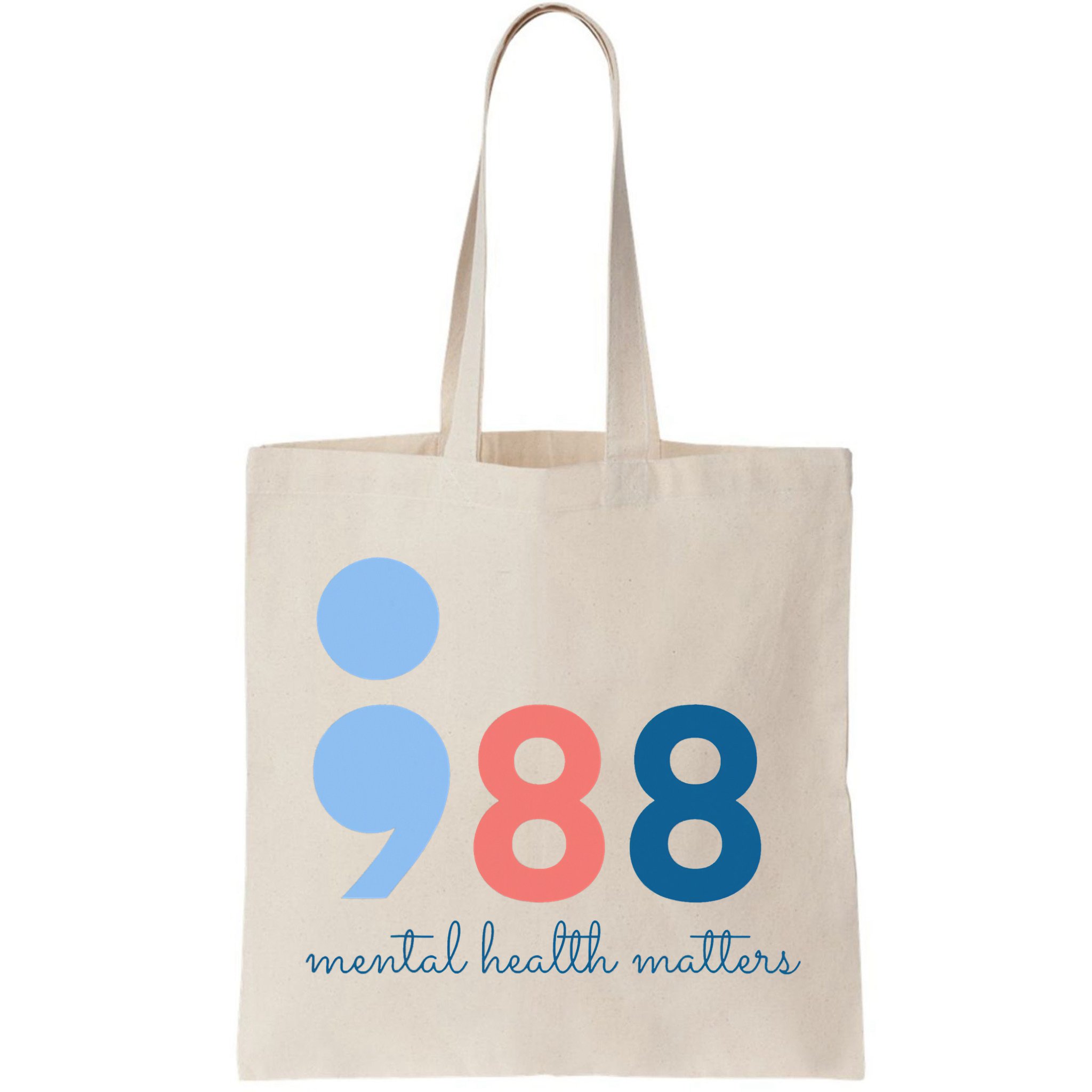 988 Mental Health Matters Suicide Prevention Awareness Bag