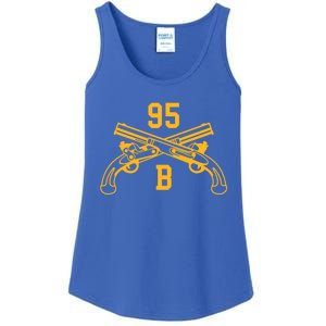 95b Military Police Officer Crossed Pistols Gift Ladies Essential Tank