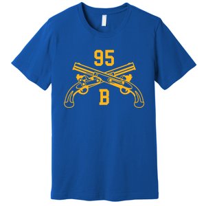 95b Military Police Officer Crossed Pistols Gift Premium T-Shirt