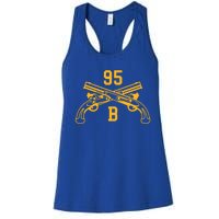 95b Military Police Officer Crossed Pistols Gift Women's Racerback Tank