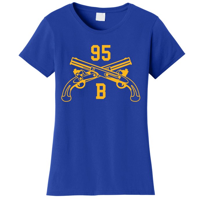 95b Military Police Officer Crossed Pistols Gift Women's T-Shirt