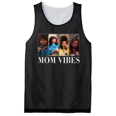 90’S Mom Vibes Funny Mom Life MotherS Day Mesh Reversible Basketball Jersey Tank