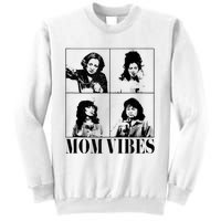 90’S Mom Vibes Vintage Funny Cool Mom Trendy MotherS Day Sweatshirt