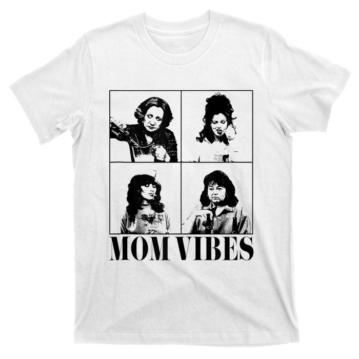 90’S Mom Vibes Vintage Funny Cool Mom Trendy MotherS Day T-Shirt