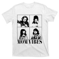 90’S Mom Vibes Vintage Funny Cool Mom Trendy Mothers Day T-Shirt