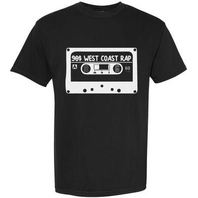 90s Music West Coast Hip Hop Cassette Garment-Dyed Heavyweight T-Shirt