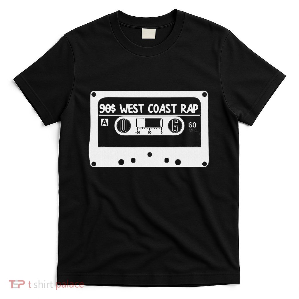 90s Music West Coast Hip Hop Cassette T-Shirt