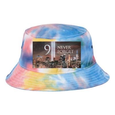 911 never forget Tie Dye Newport Bucket Hat