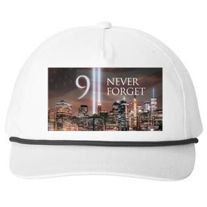 911 never forget Snapback Five-Panel Rope Hat