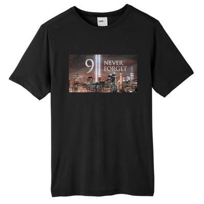 911 never forget Tall Fusion ChromaSoft Performance T-Shirt