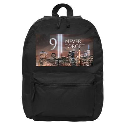 911 never forget 16 in Basic Backpack