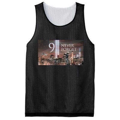 911 never forget Mesh Reversible Basketball Jersey Tank