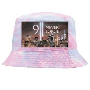 911 never forget Tie-Dyed Bucket Hat