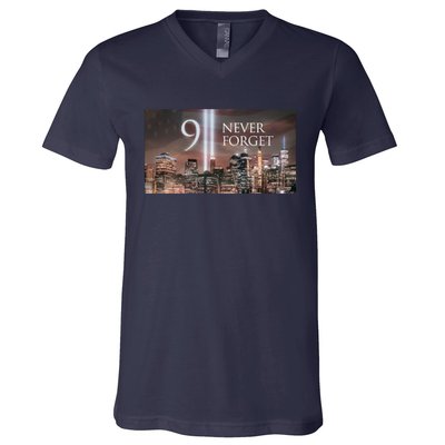 911 never forget V-Neck T-Shirt