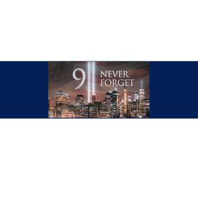 911 never forget Bumper Sticker