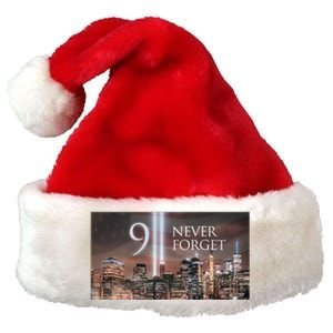 911 never forget Premium Christmas Santa Hat