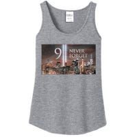 911 never forget Ladies Essential Tank