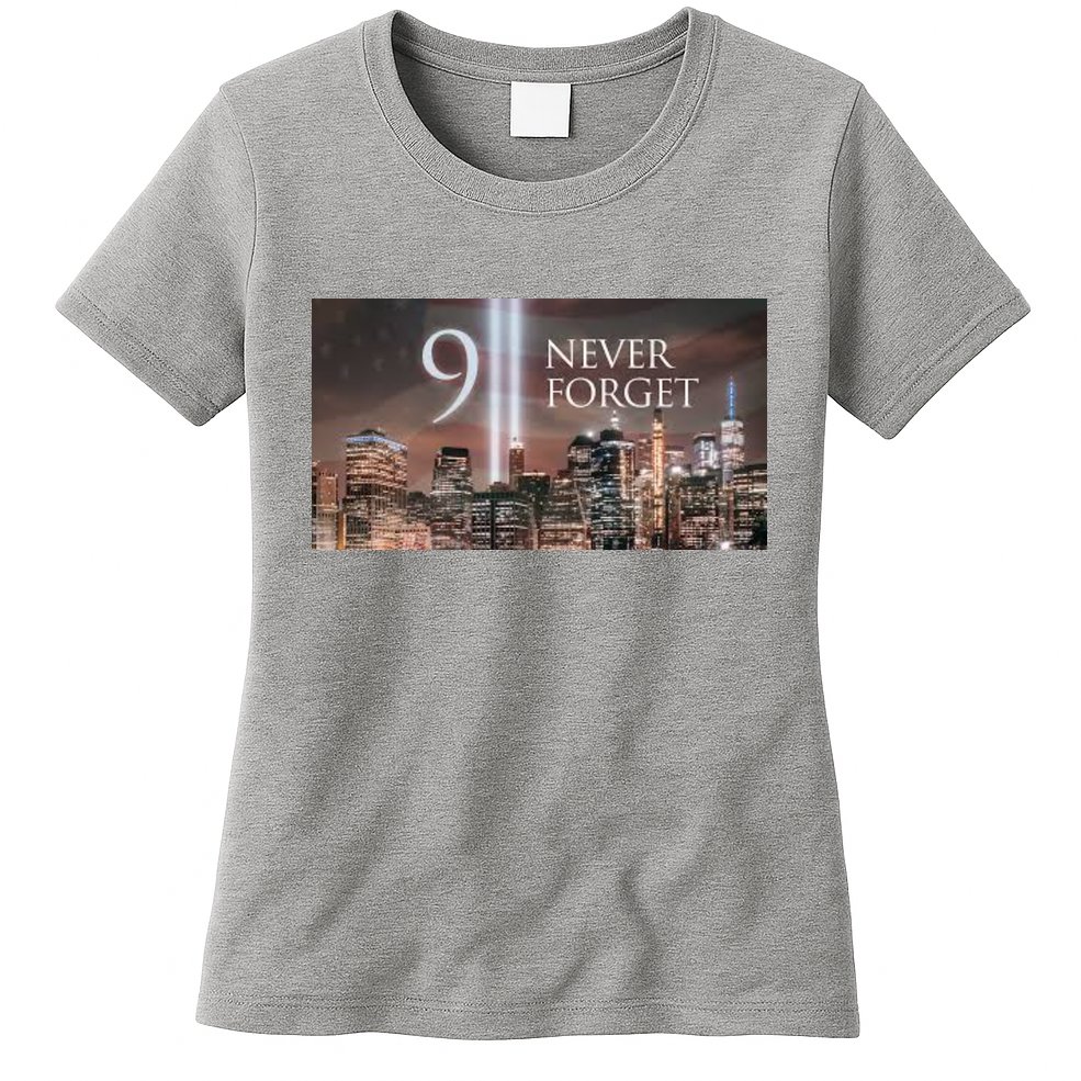 911 never forget Womens T-Shirt