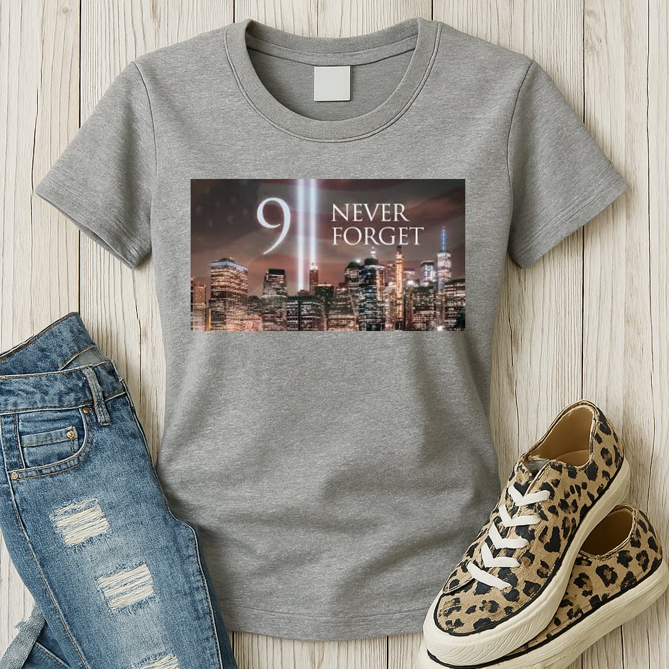 911 never forget Womens T-Shirt