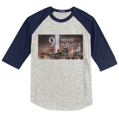 911 never forget Kids Colorblock Raglan Jersey