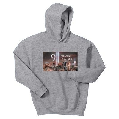 911 never forget Kids Hoodie