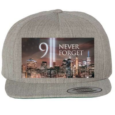 911 never forget Wool Snapback Cap