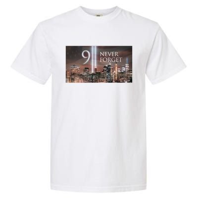 911 never forget Garment-Dyed Heavyweight T-Shirt