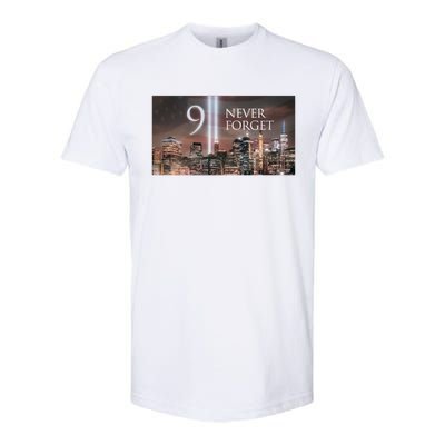 911 never forget Softstyle CVC T-Shirt