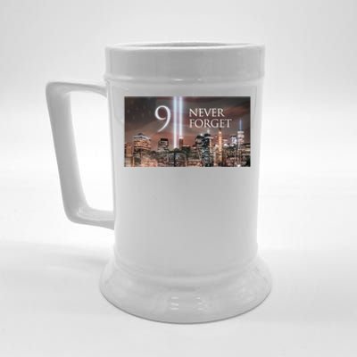 911 never forget Beer Stein