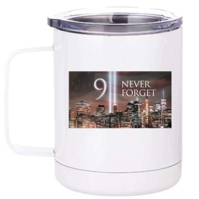 911 never forget 12 oz Stainless Steel Tumbler Cup