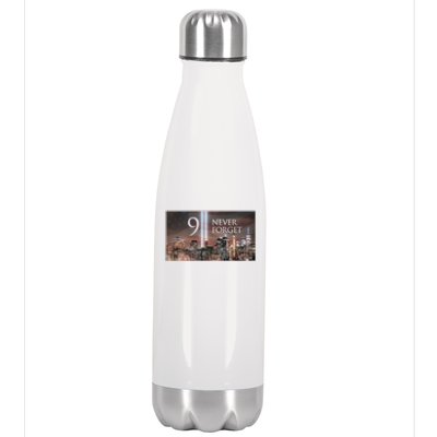 911 never forget Stainless Steel Insulated Water Bottle