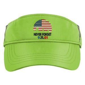 9.11.01 Never Forget 20th Anniversary Adult Drive Performance Visor