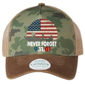 9.11.01 Never Forget 20th Anniversary Legacy Tie Dye Trucker Hat