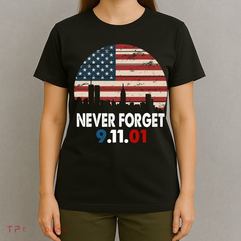 9.11.01 Never Forget 20th Anniversary T-Shirt