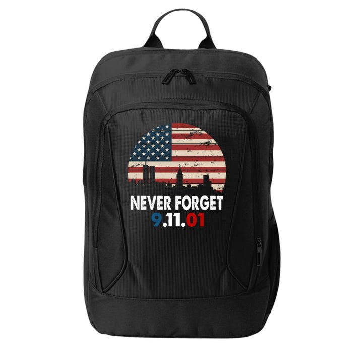 9.11.01 Never Forget 20th Anniversary City Backpack