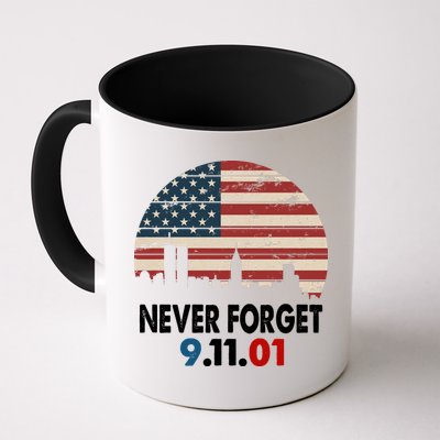 9.11.01 Never Forget 20th Anniversary Mug