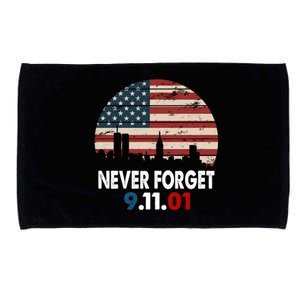 9.11.01 Never Forget 20th Anniversary Microfiber Hand Towel