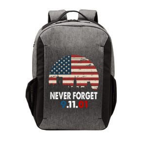 9.11.01 Never Forget 20th Anniversary Vector Backpack